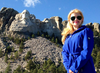 Mount Rushmore Girl Image